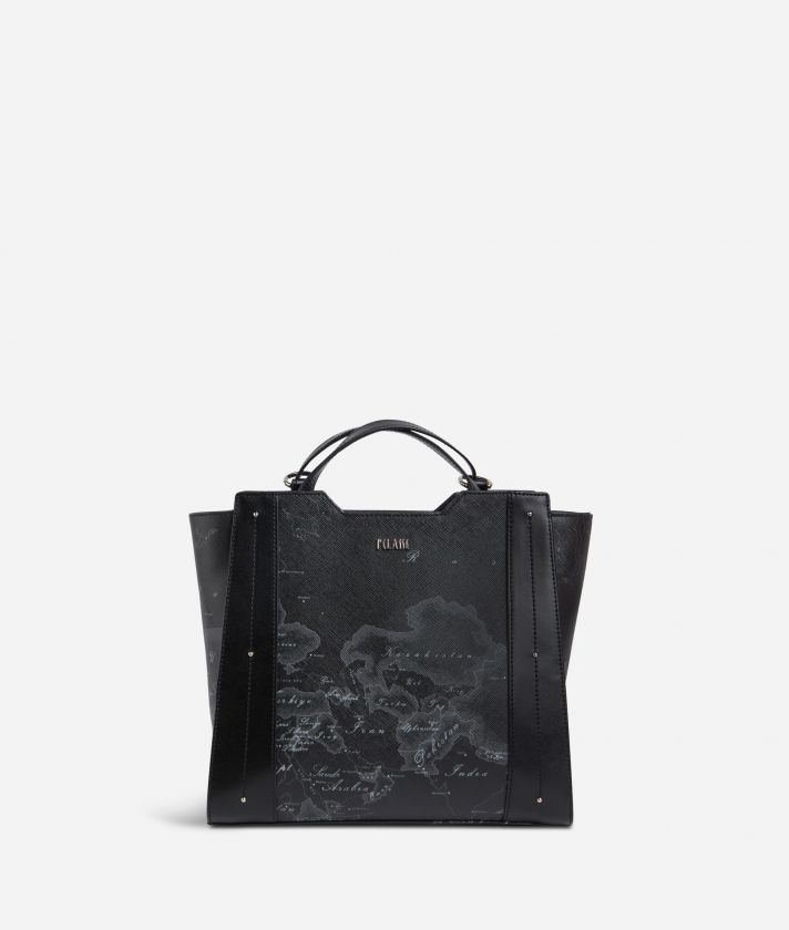 Geo Night Moonrise double portability backpack in Geo Night fabric black