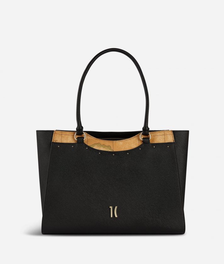Precious City Shopping bag Black