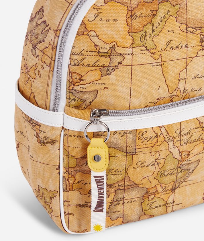 Backpack in Geo Classic print fabric