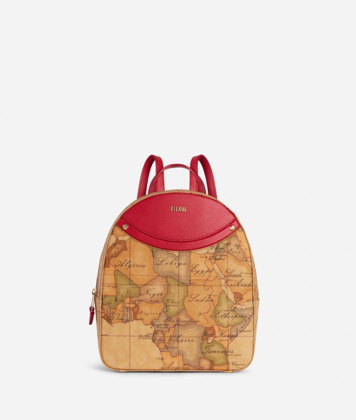 Geo Florence Backpack Cherry Red