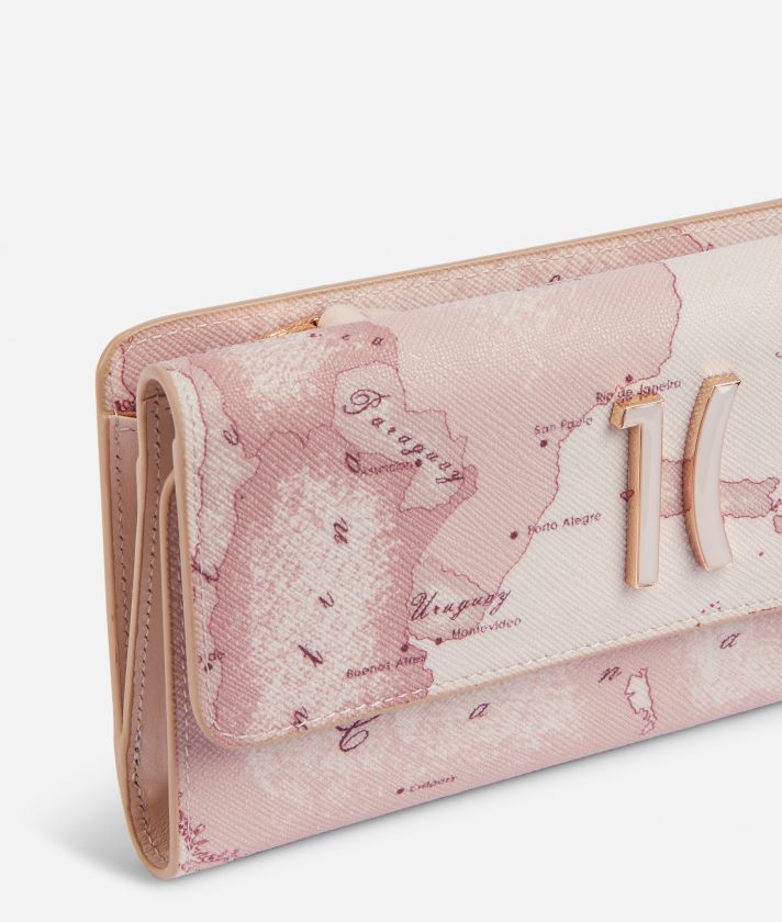 Geo Carrara Bifolder wallet Pink