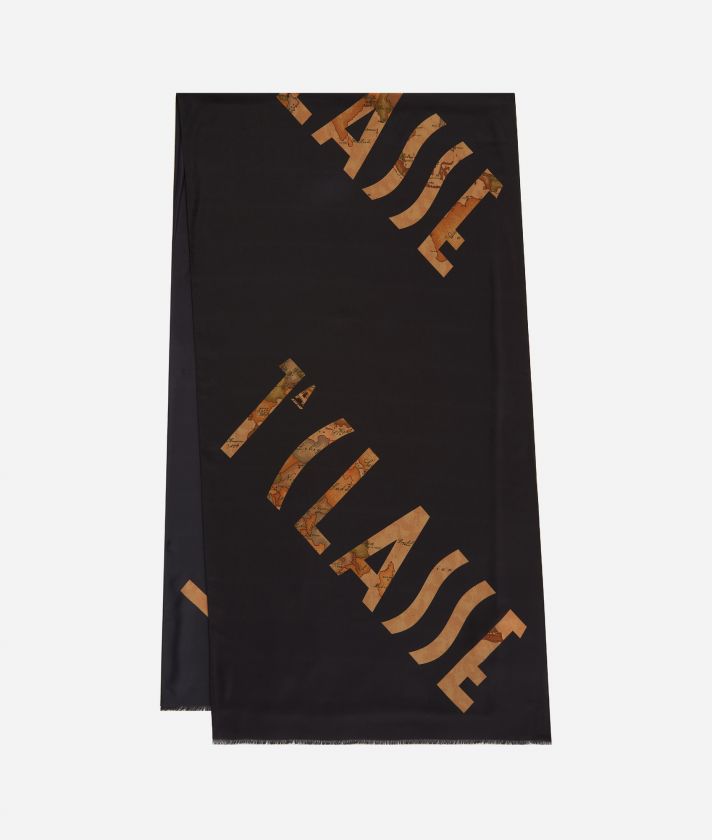 1ᴬ Classe scarf 48 x 180 Black