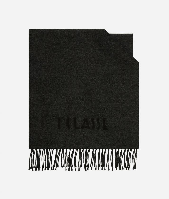 Small Logo scarf 40 x 180 Anthracite