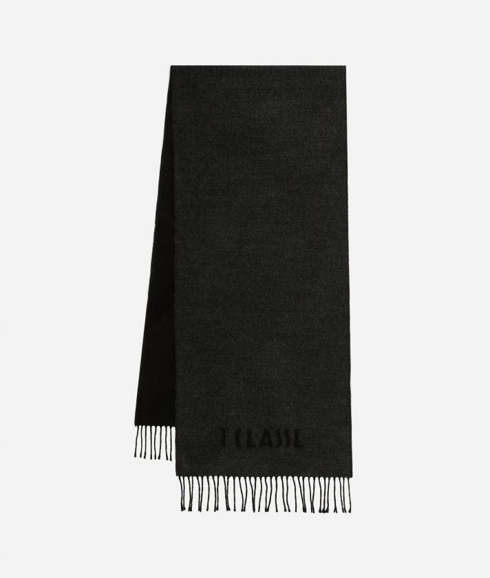 Small Logo scarf 40 x 180 Anthracite