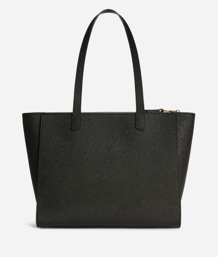 Glam City large shopper bag Black