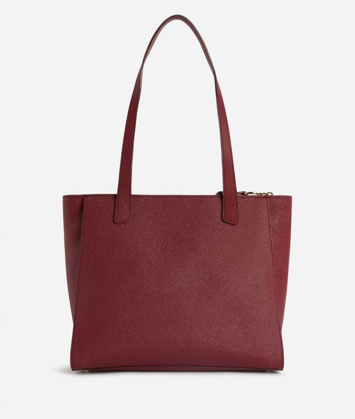 Glam City medium shopper bag Cabernet