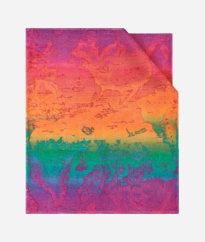 Geo Sfumato cotton beach towel 80 x 150 Multicolor