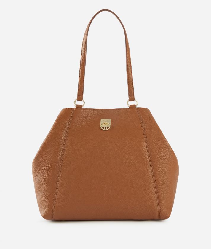 Deco Coast shopper bag Leather Brown