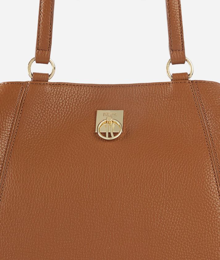 Deco Coast shopper bag Leather Brown