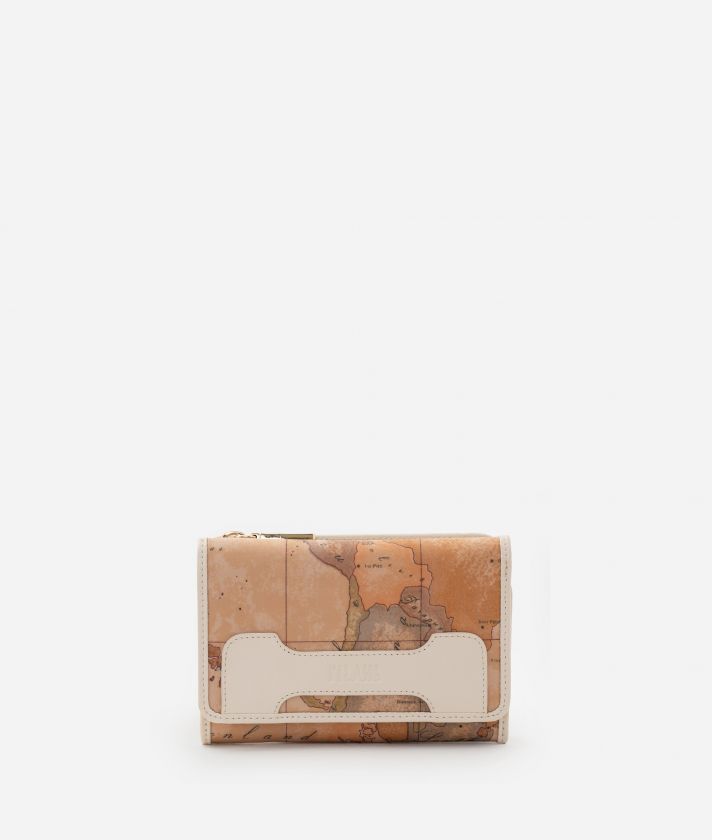 Soft Atlantic medium bifold wallet Ivory