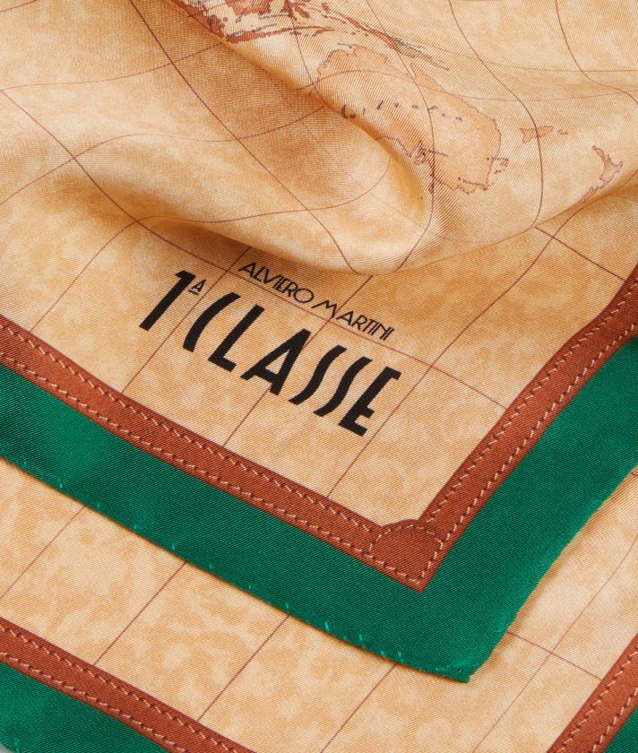 Geo Classic foulard 50x50 Jade