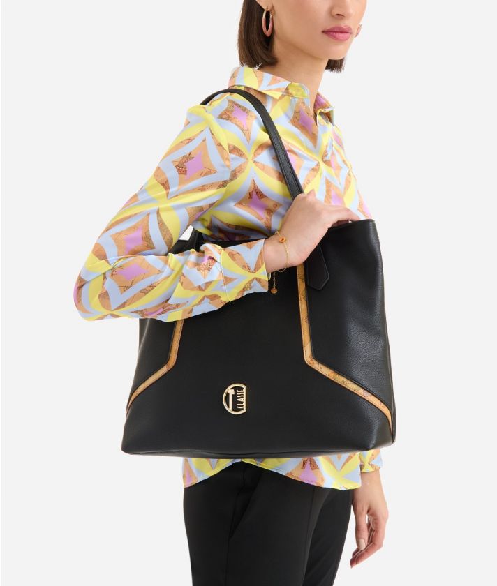 Crystal River shopper bag Black