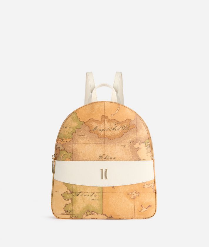Heritage Geo backpack Ivory