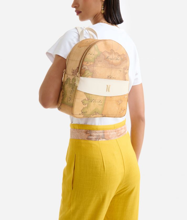 Heritage Geo backpack Ivory