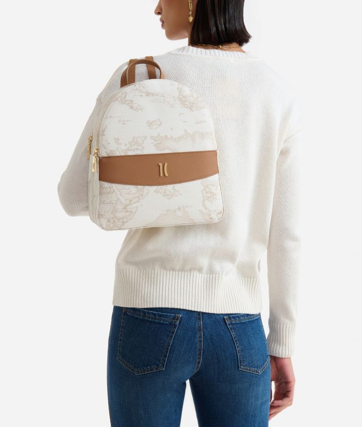 Heritage Geo backpack Geo White