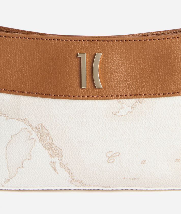 Heritage Geo pochette con catena Geo White