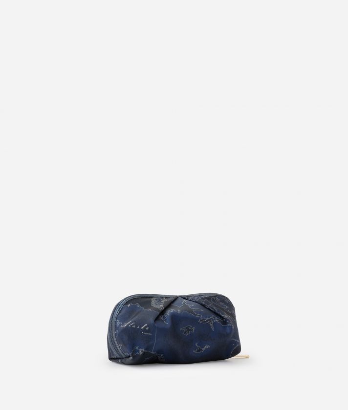 Beauty piccolo con pinces stampa Geo Blu Notte