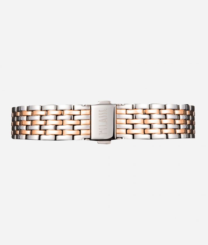 Montecarlo watch with two-tone steel strap