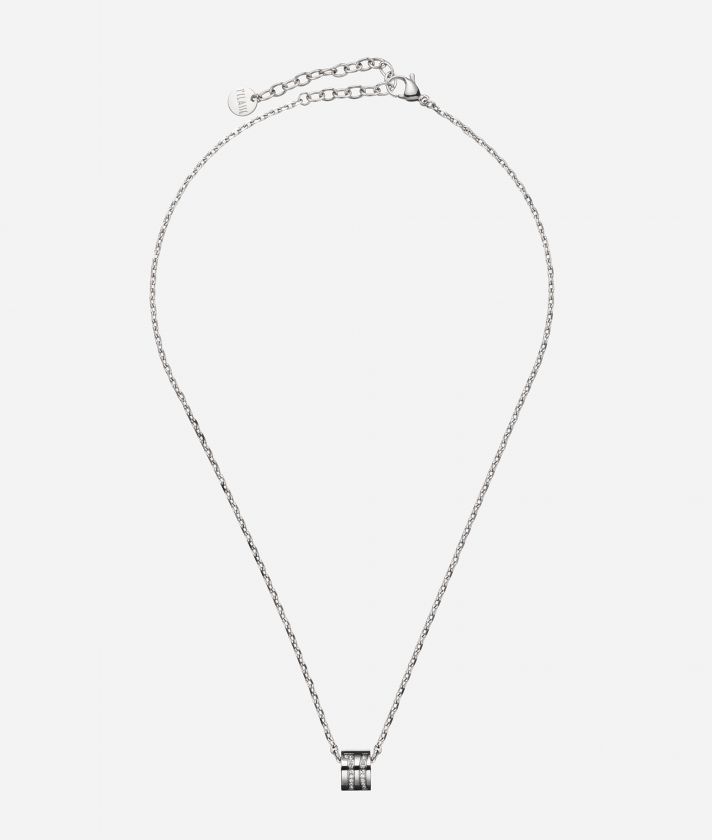 Sunset Boulevard necklace with 1C charm Silver