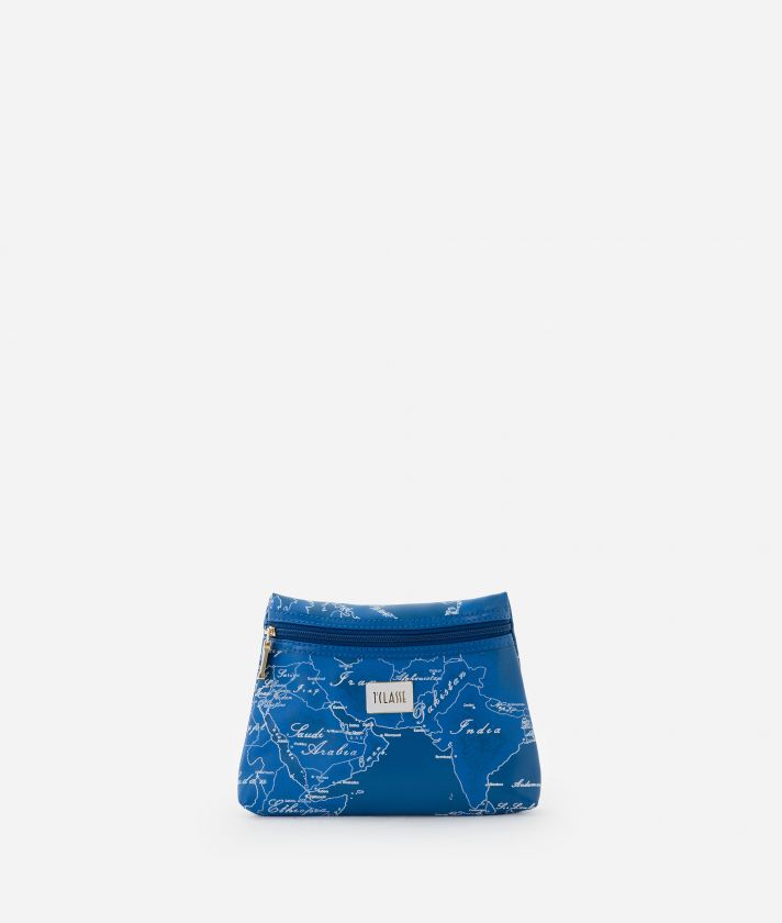 Medium trapeze pouch Geo Color Sea Blue