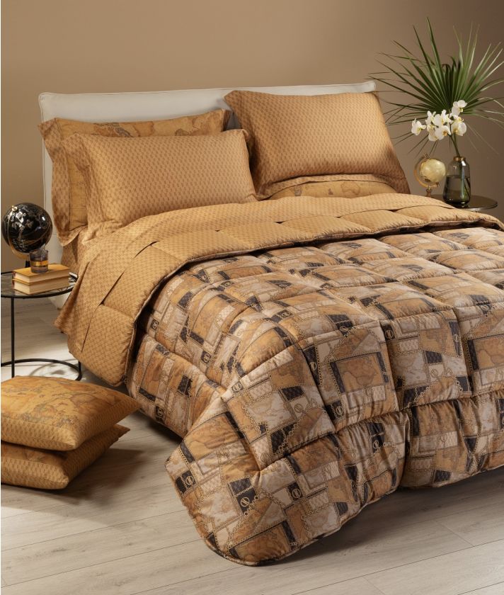 Geo Classic double quilted bedspread