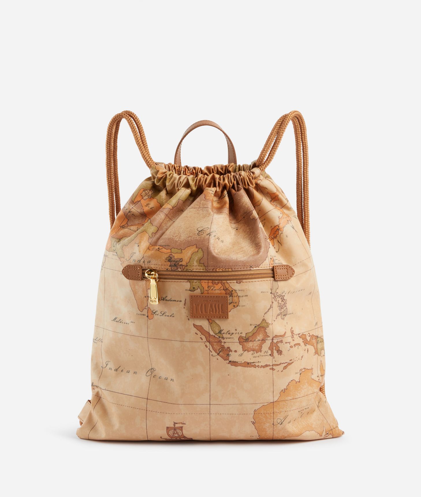 Geo Soft drawstring bag,front