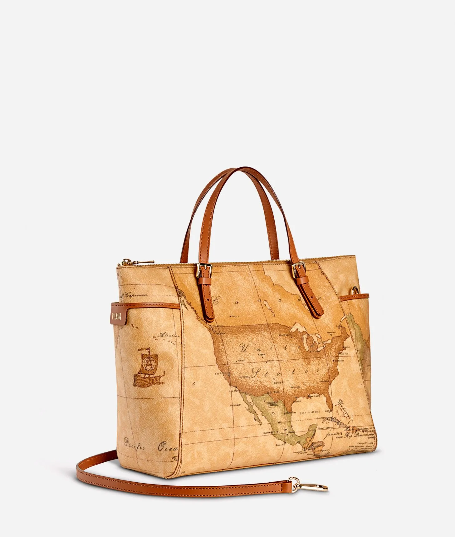 Borsa a mano con tracolla media - Geo Classic - Alviero Martini Prima –  Pelletterie Pina Ercolano