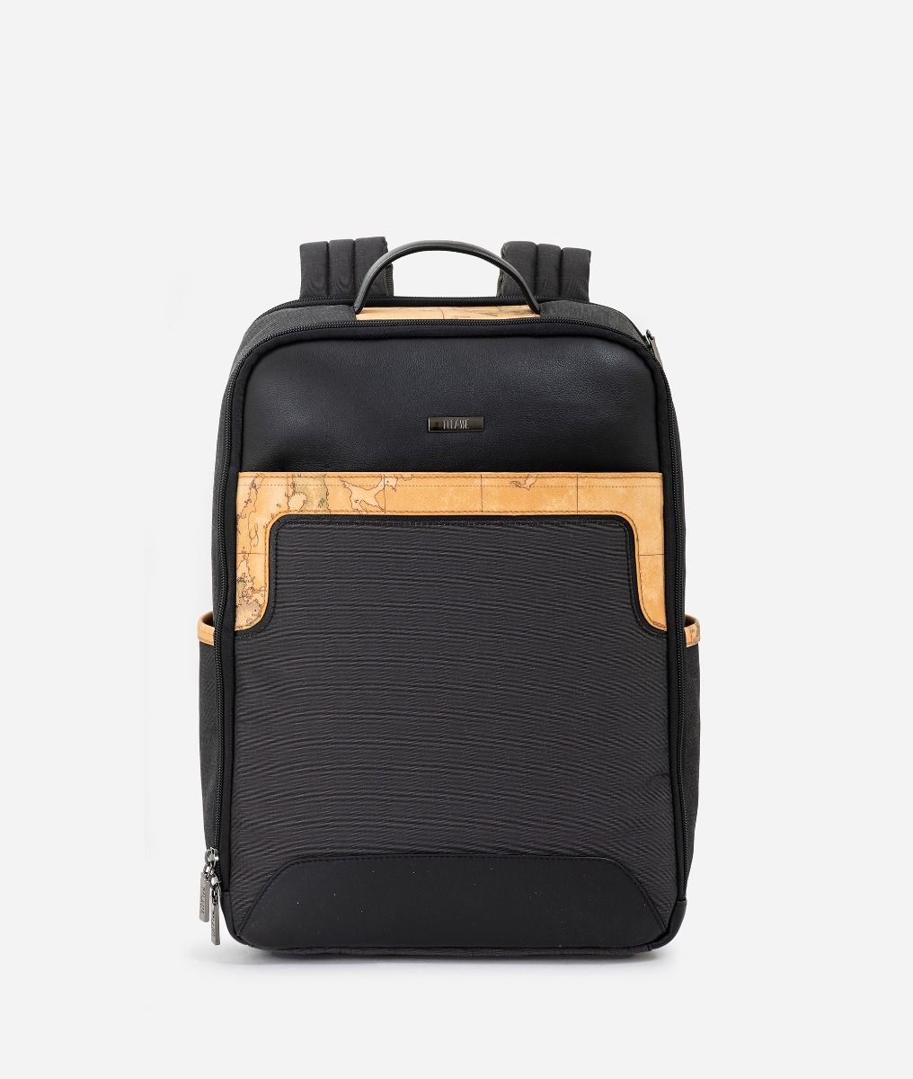 Geo Classic laptop 15 inches backpack black,front