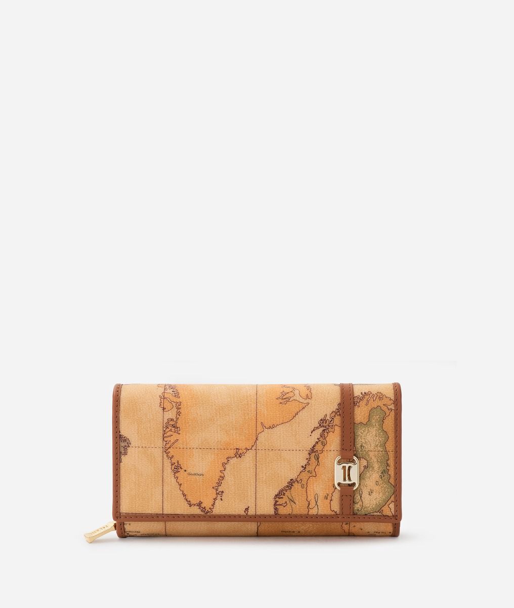 Geo Classic wallet with front snap,front