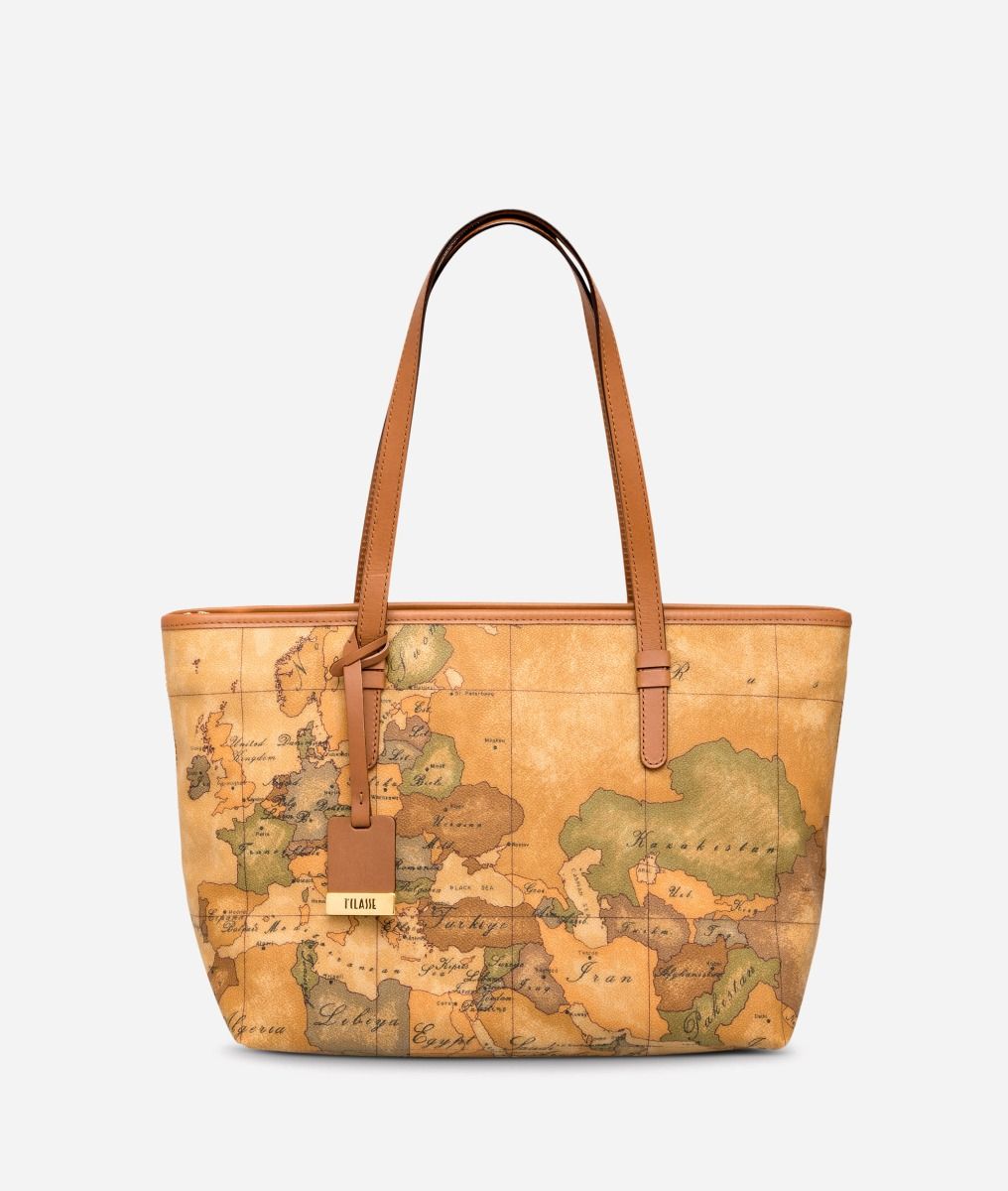 Geo Classic Medium shopping bag,front