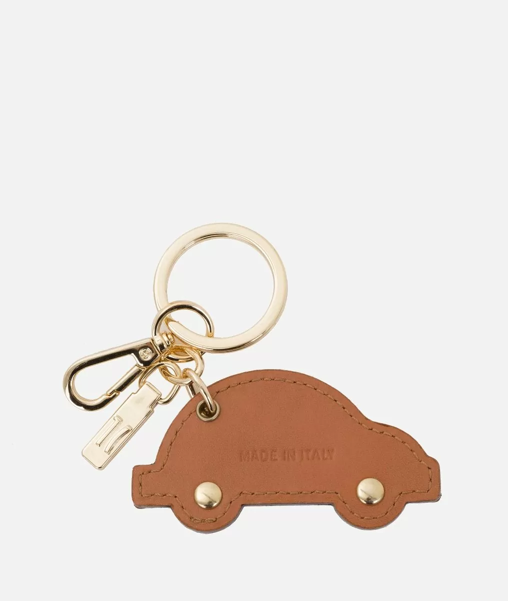 Geo Classic Car-shaped keychain