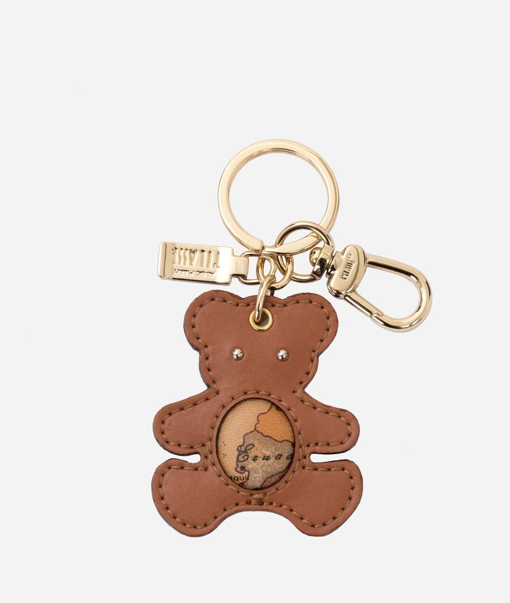 Geo Classic Teddy Bear keychain,front