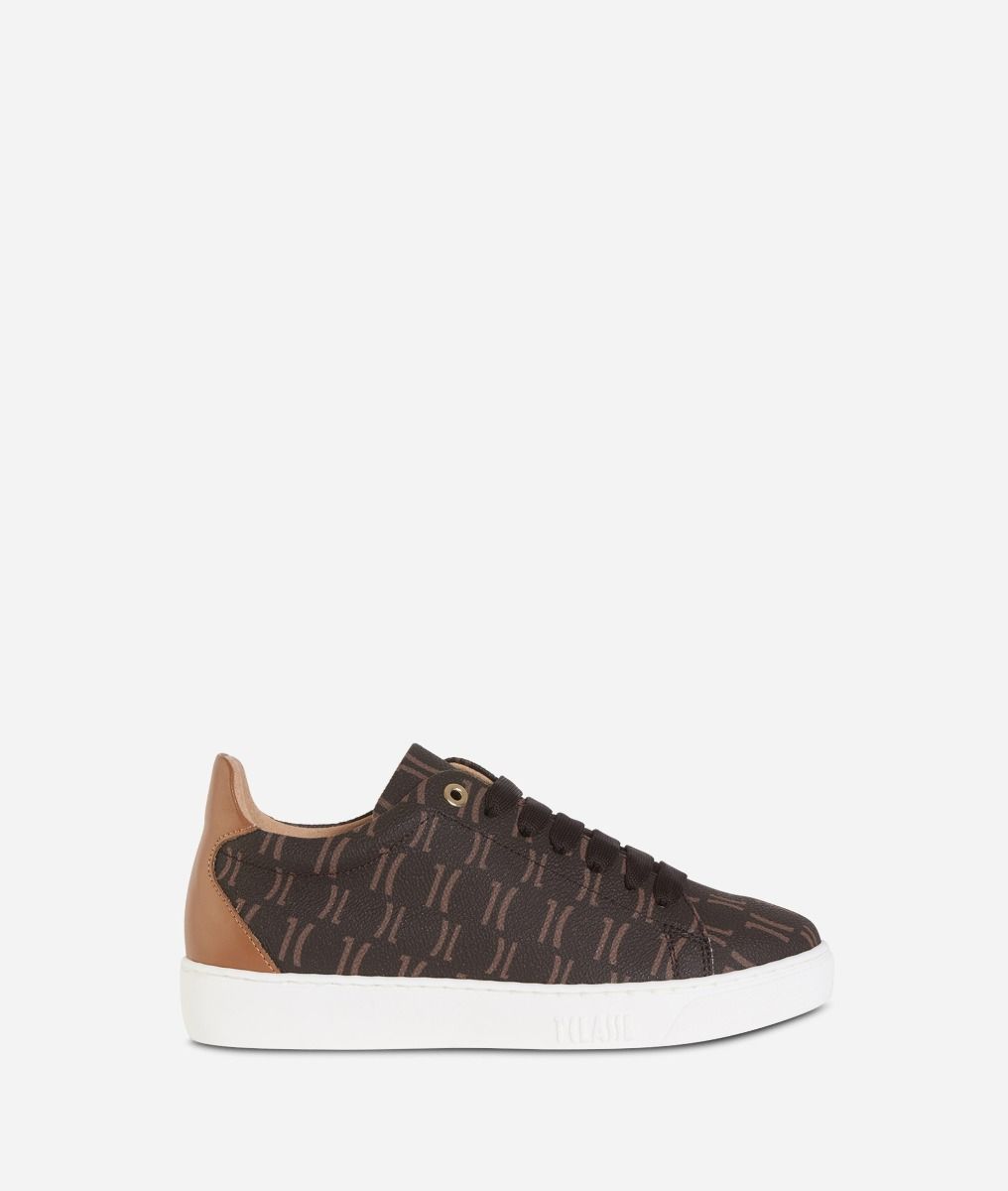 Monogram Sneakers Cuoio,front