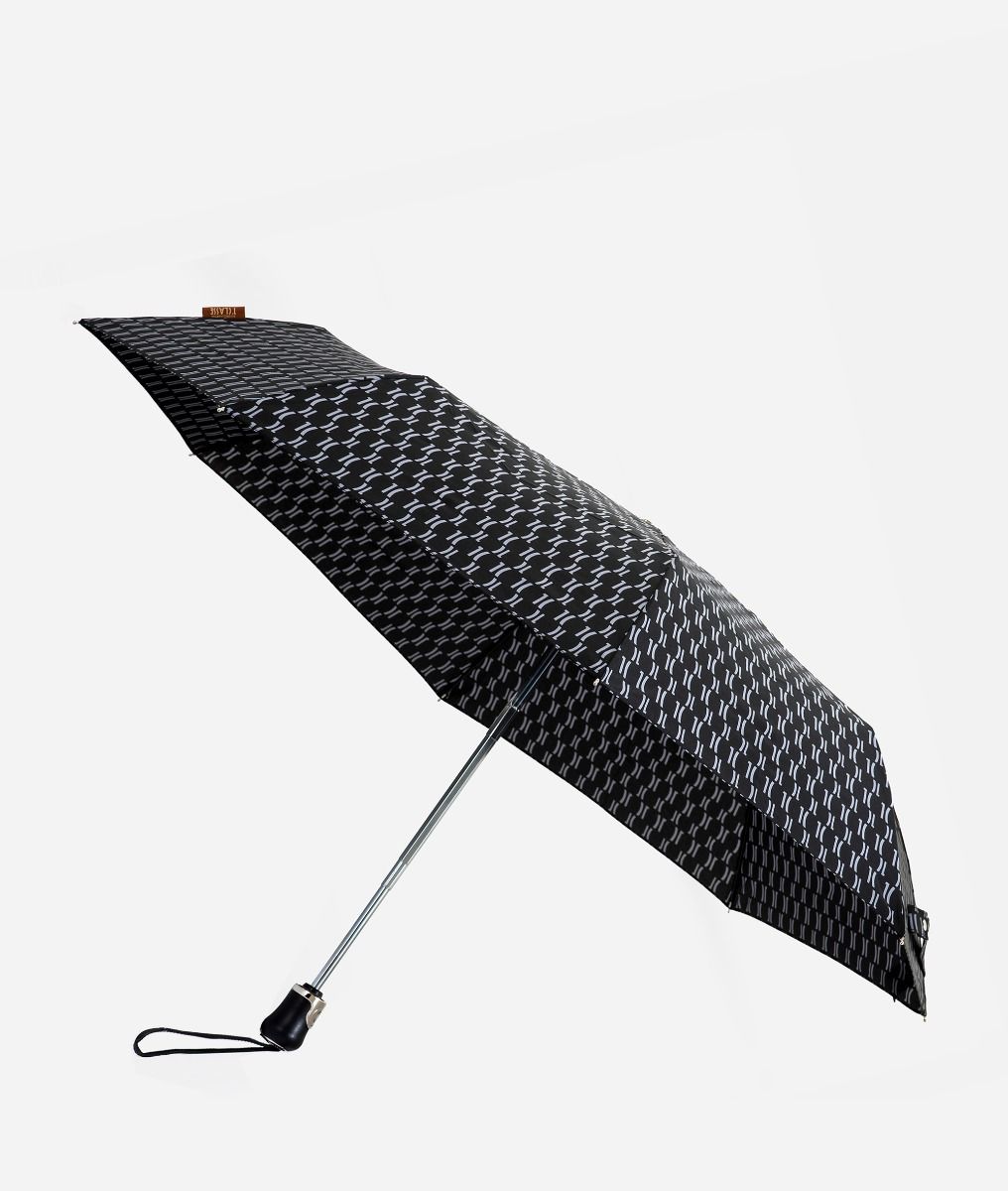 Open-close umbrella in Monogram fabric Black,front