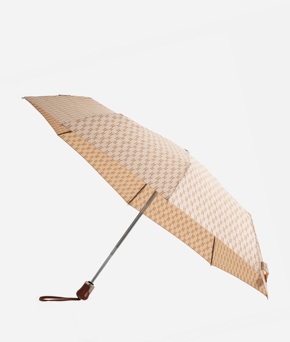 Open-close umbrella in Monogram fabric Beige ,front