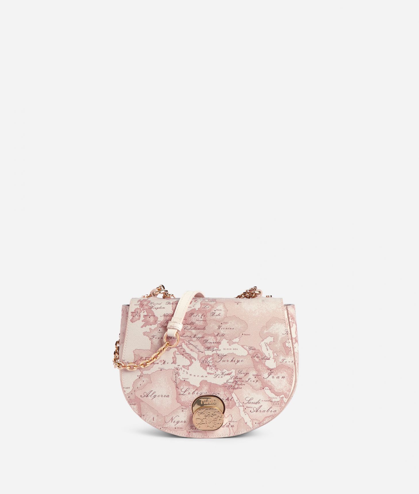 Ciao Bag round medium Crossbody bag Pink,front