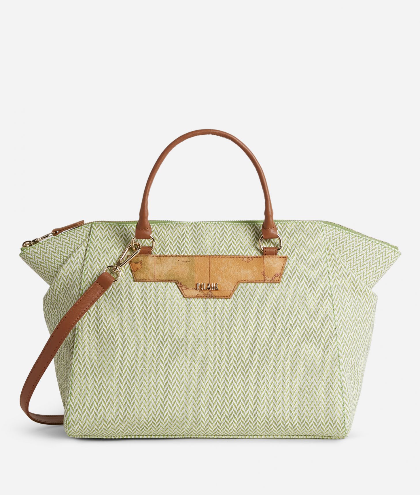 Tropea medium Handbag Green ,front