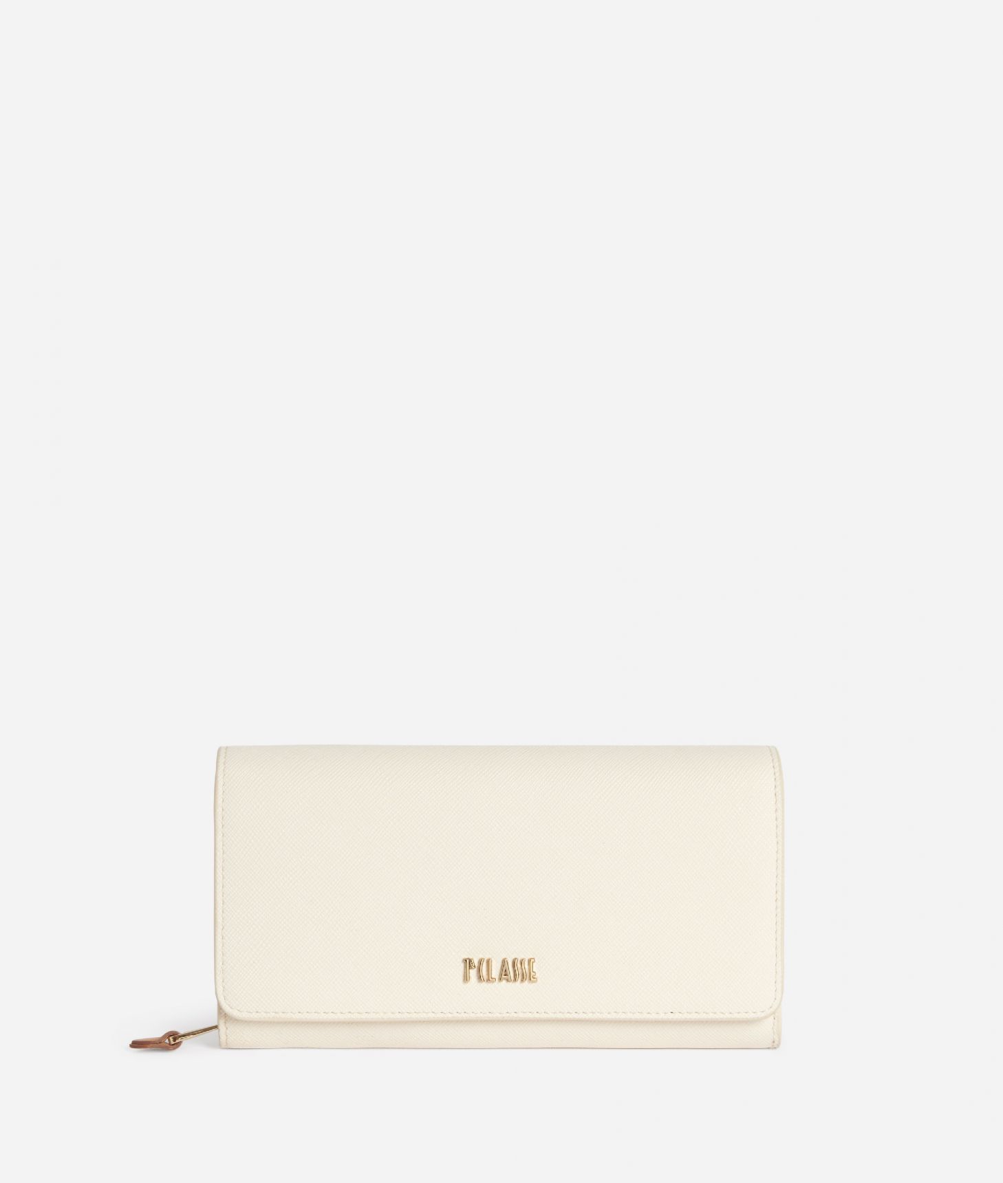 Milano City Foldover wallet in saffiano Marble,front
