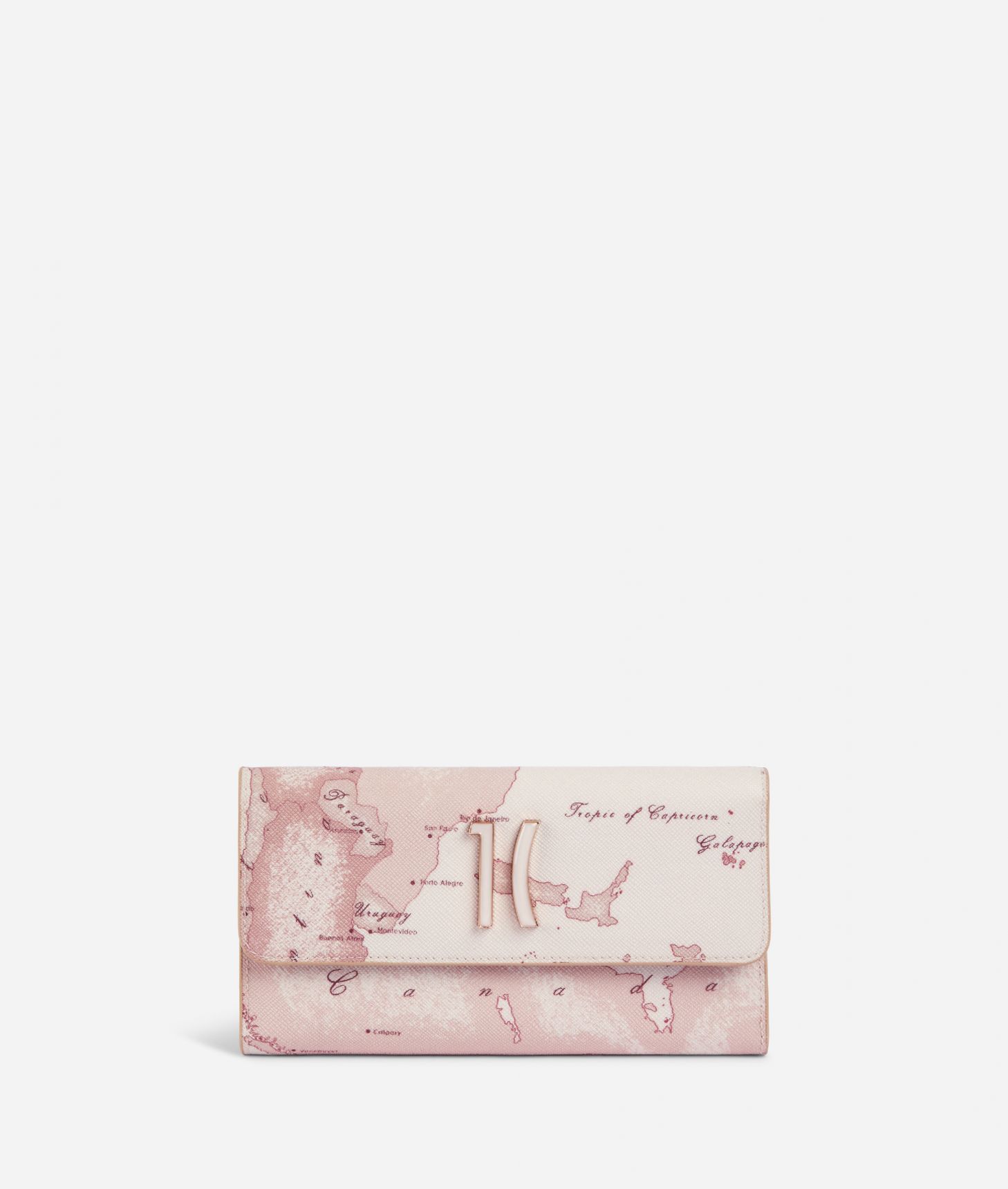 Geo Carrara Bifolder wallet Pink,front