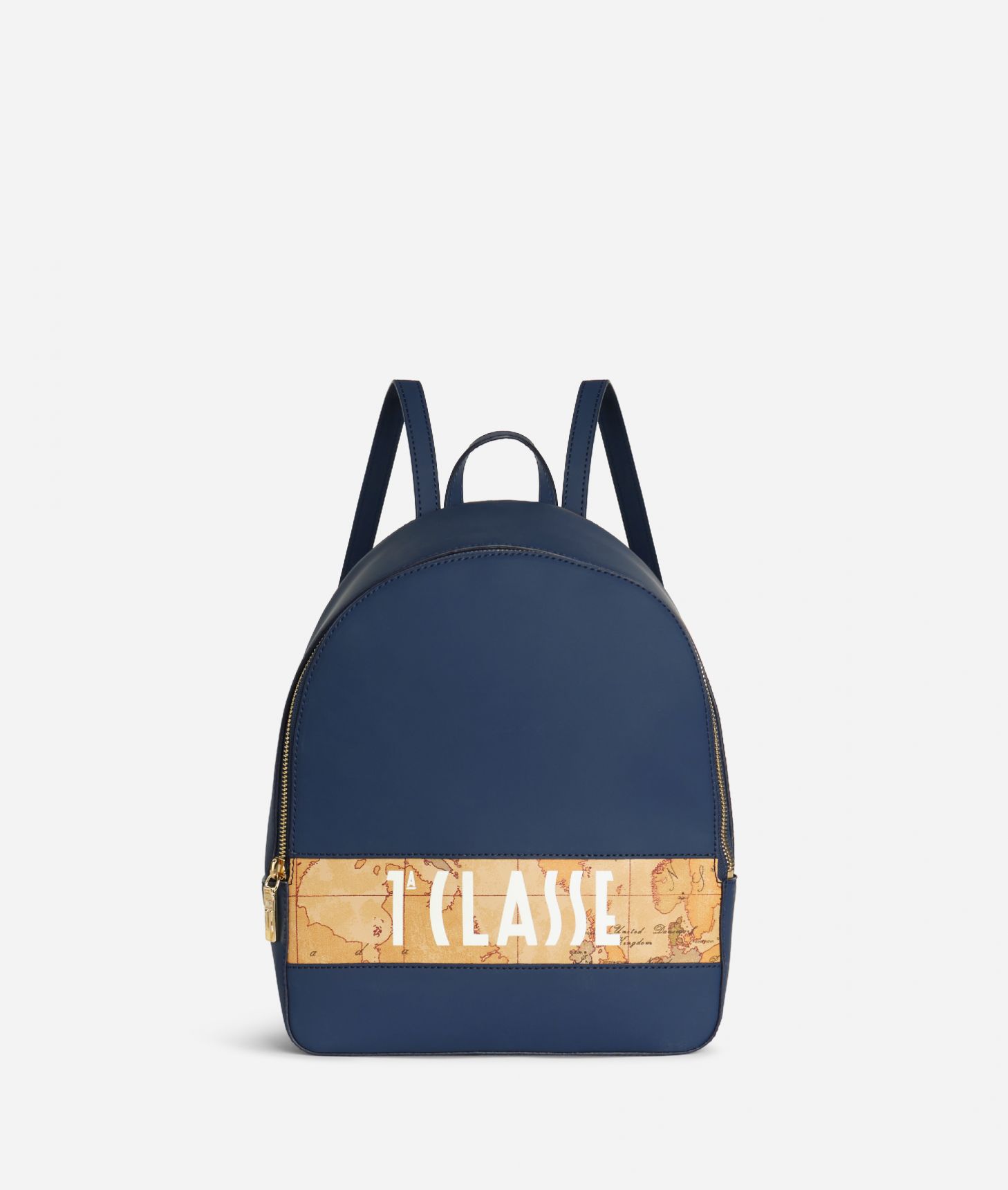 Geo Cruise Backpack with 1A Classe logo Navy Blue,front