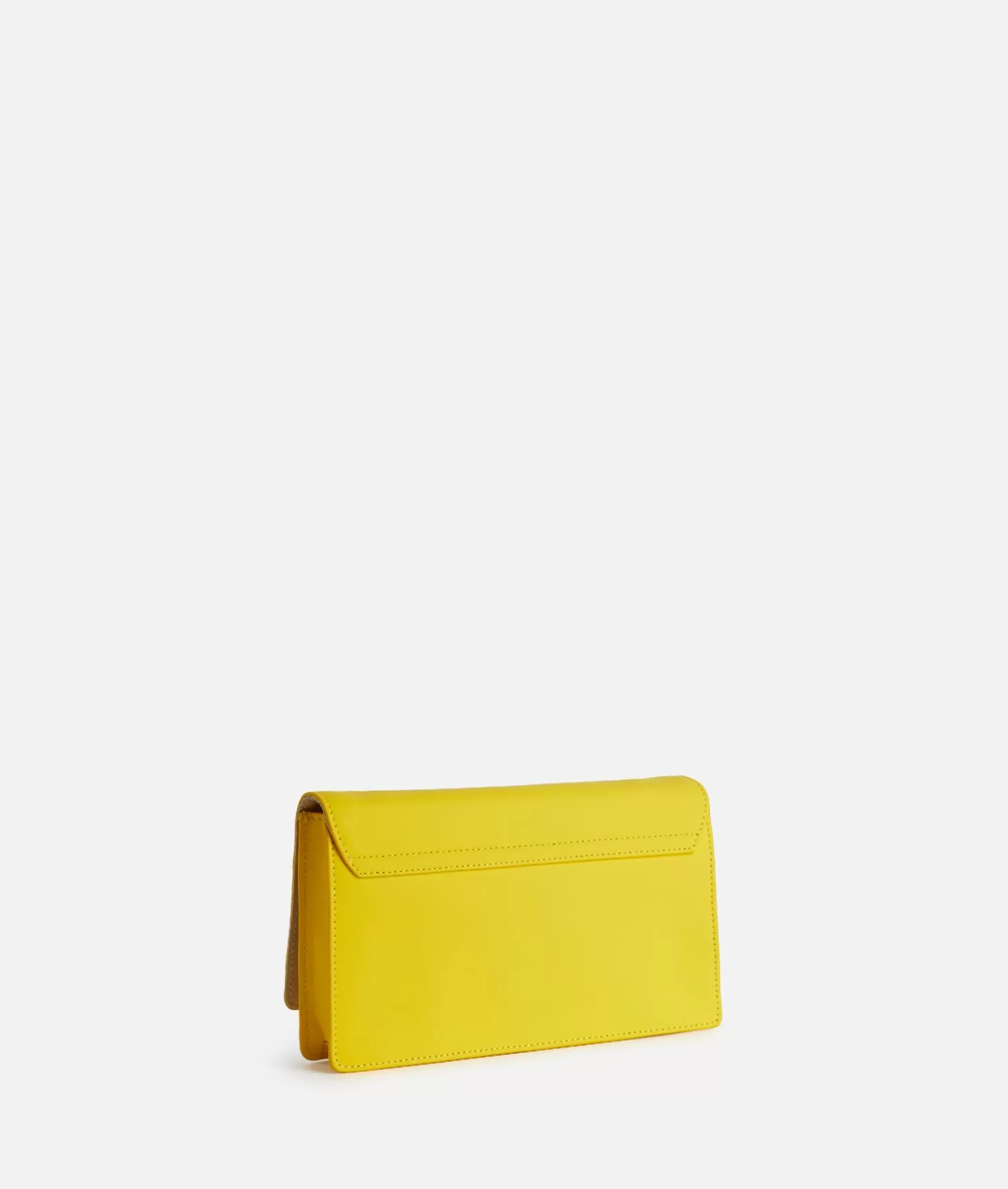 Citron Yellow Nappa Leather Pocket Bag
