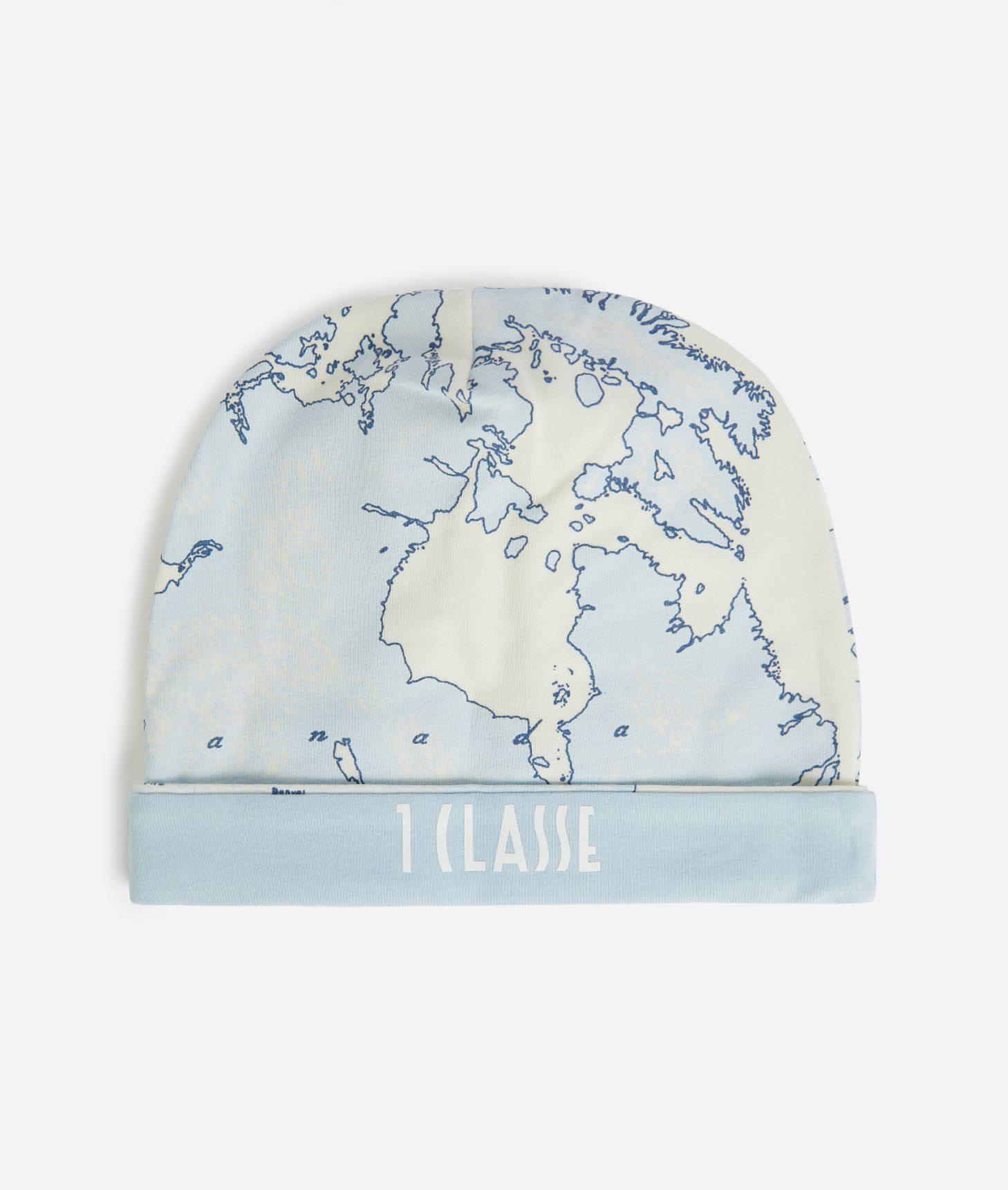 Cappellino in cotone stampa Geo Sky,front