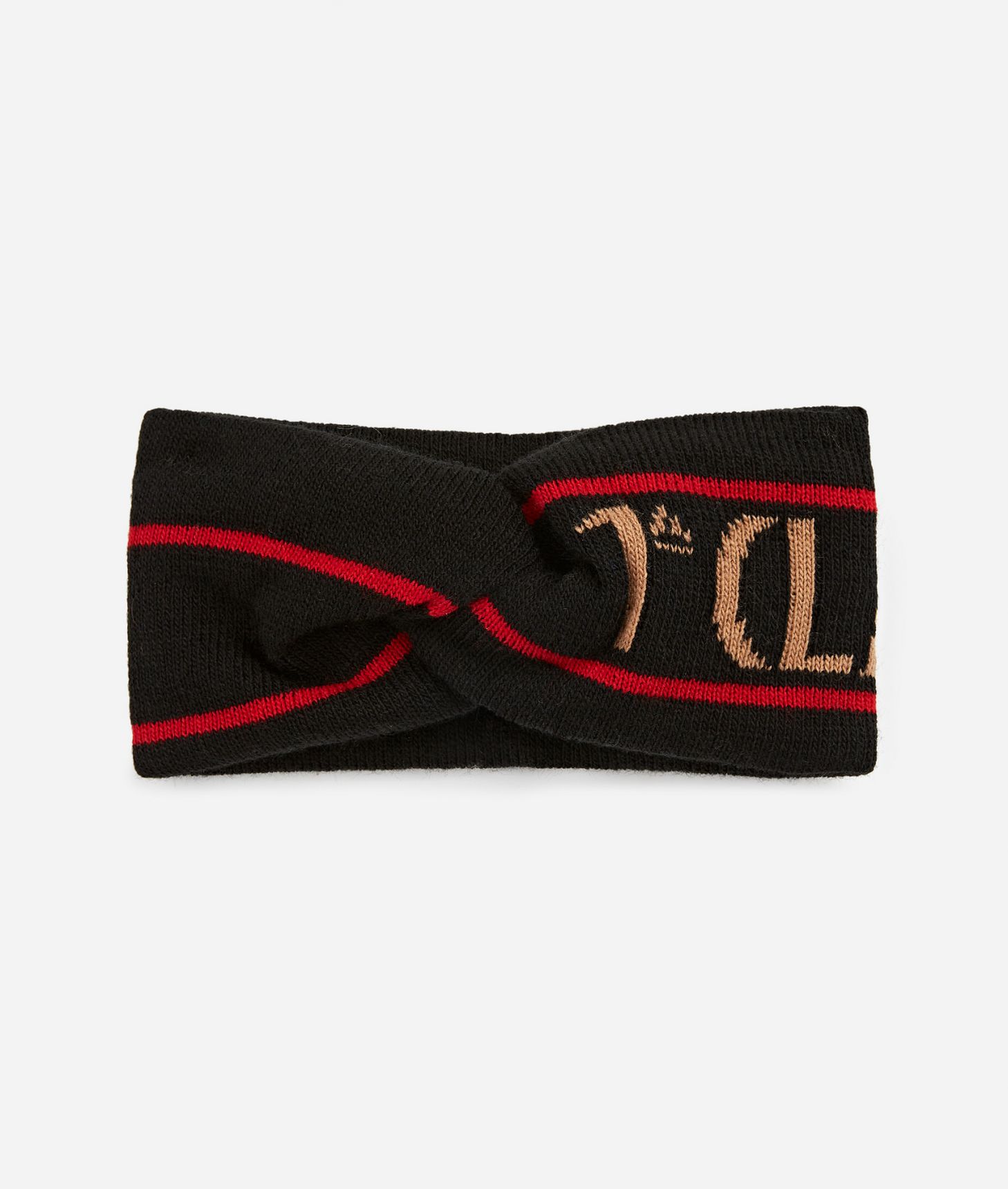 Headband with logo 1ᴬ Classe Black,front
