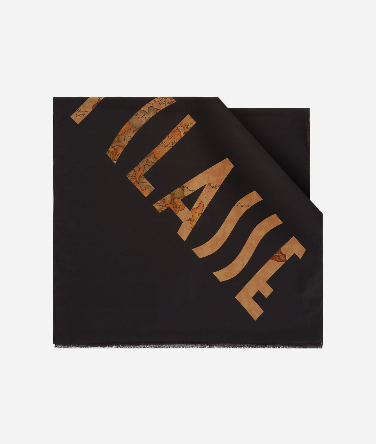 1ᴬ Classe scarf 48 x 180 Black,front