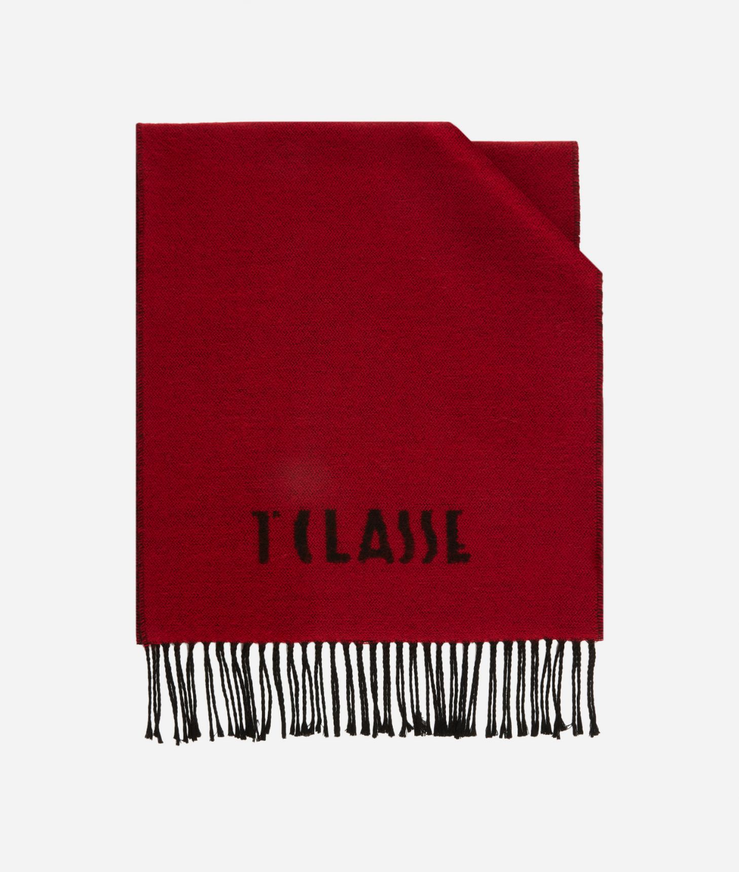 Small Logo scarf 40 x 180 Scarlat Red,front