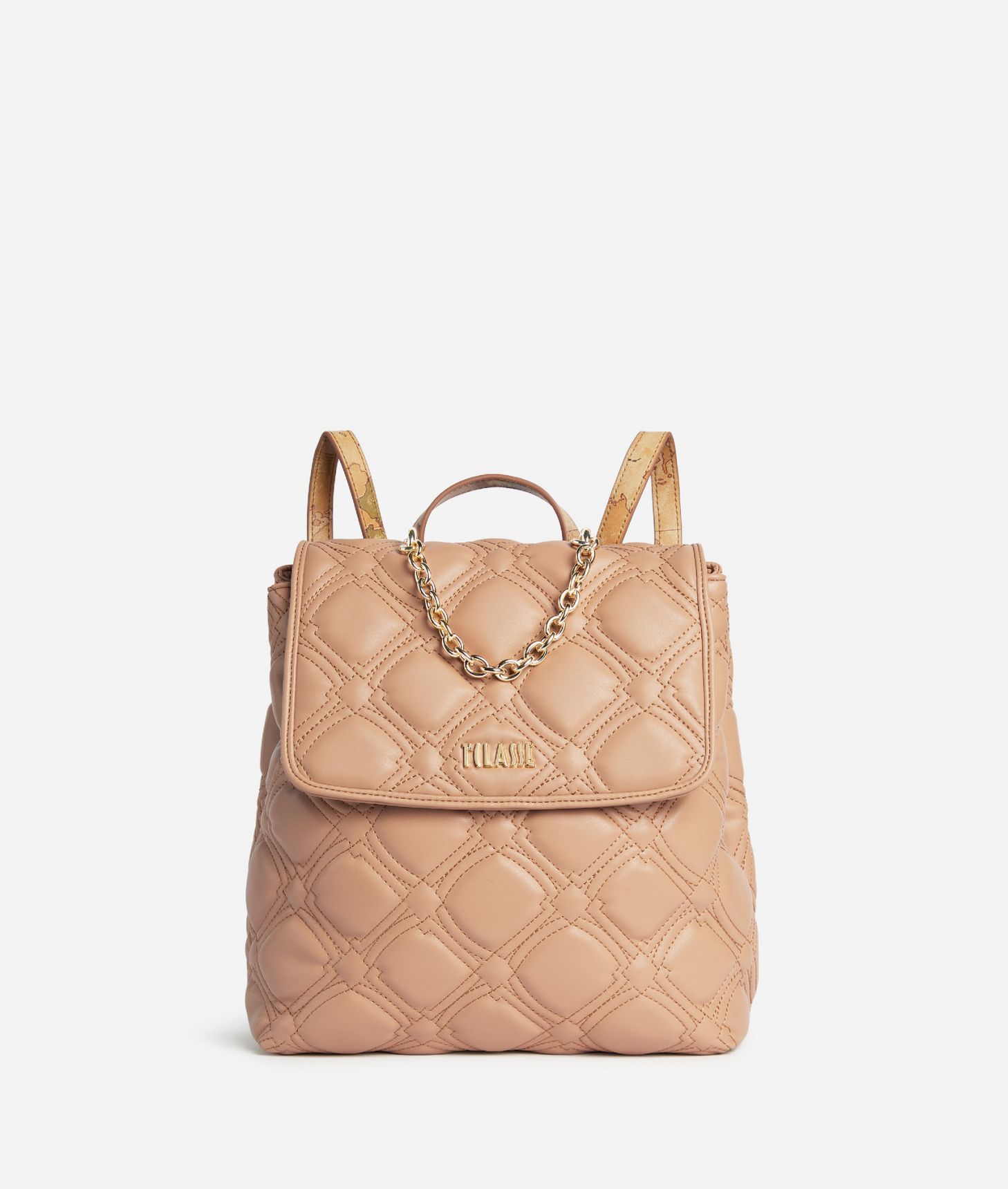1C Diamond backpack Nude,front