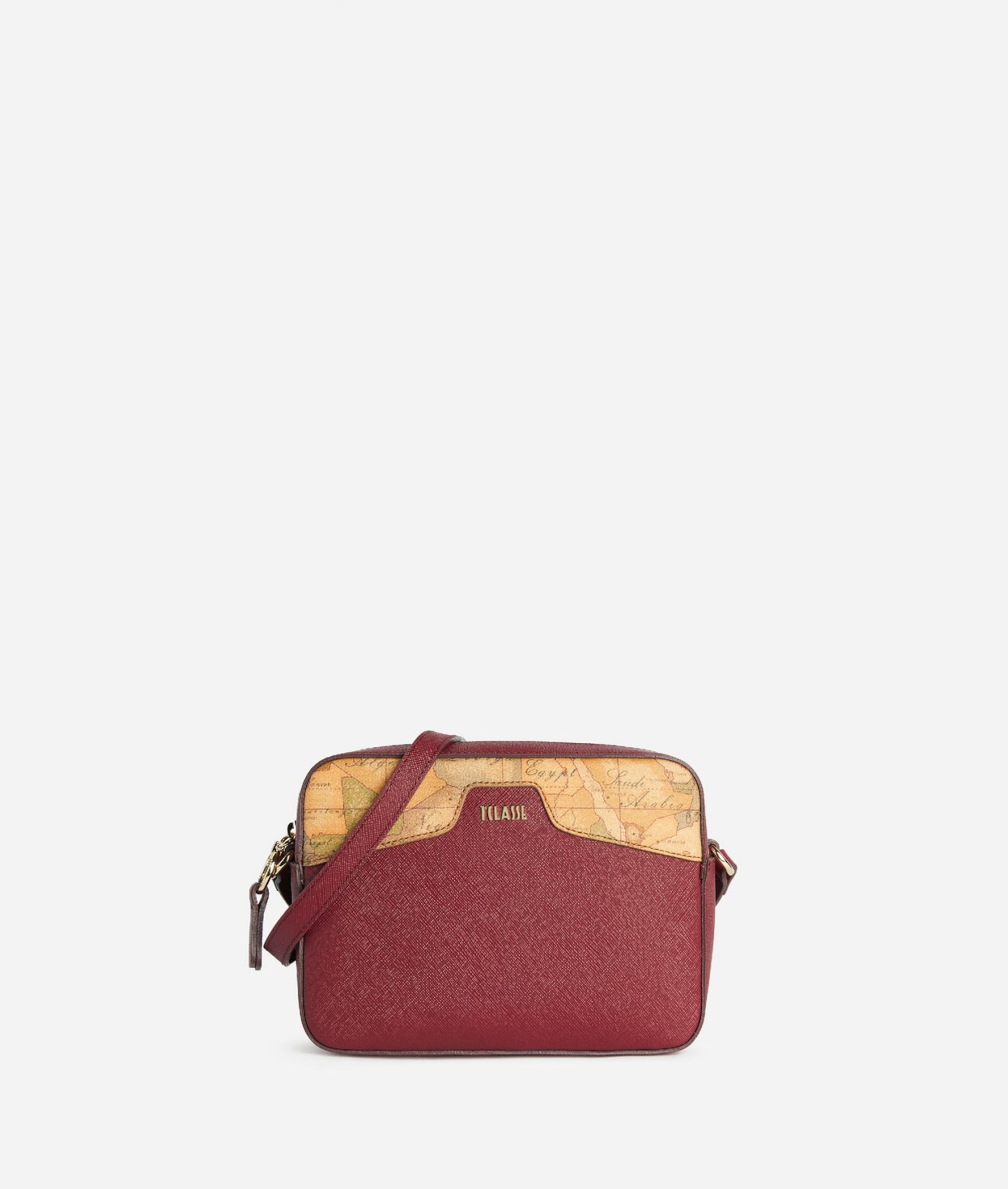 Glam City small reporter bag Cabernet,front