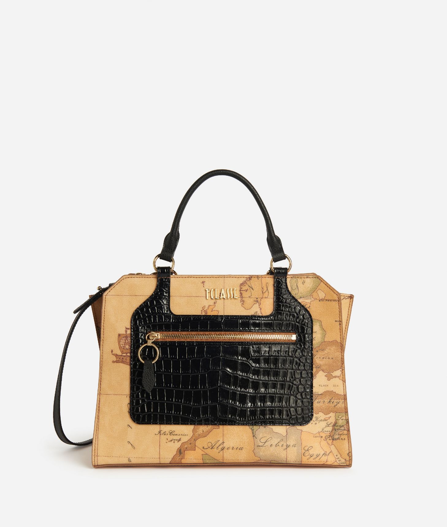 Kissme Bag handbag with crossbody strap Black,front