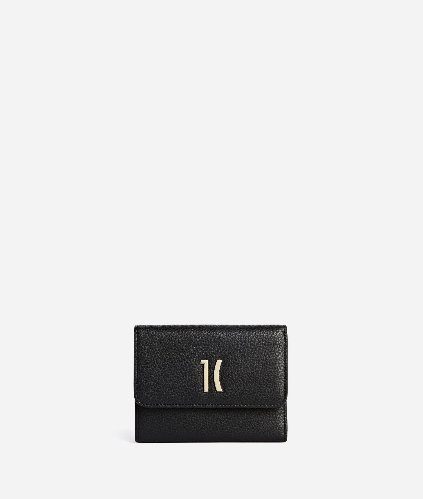 Upper East small bifold wallet Black ,front