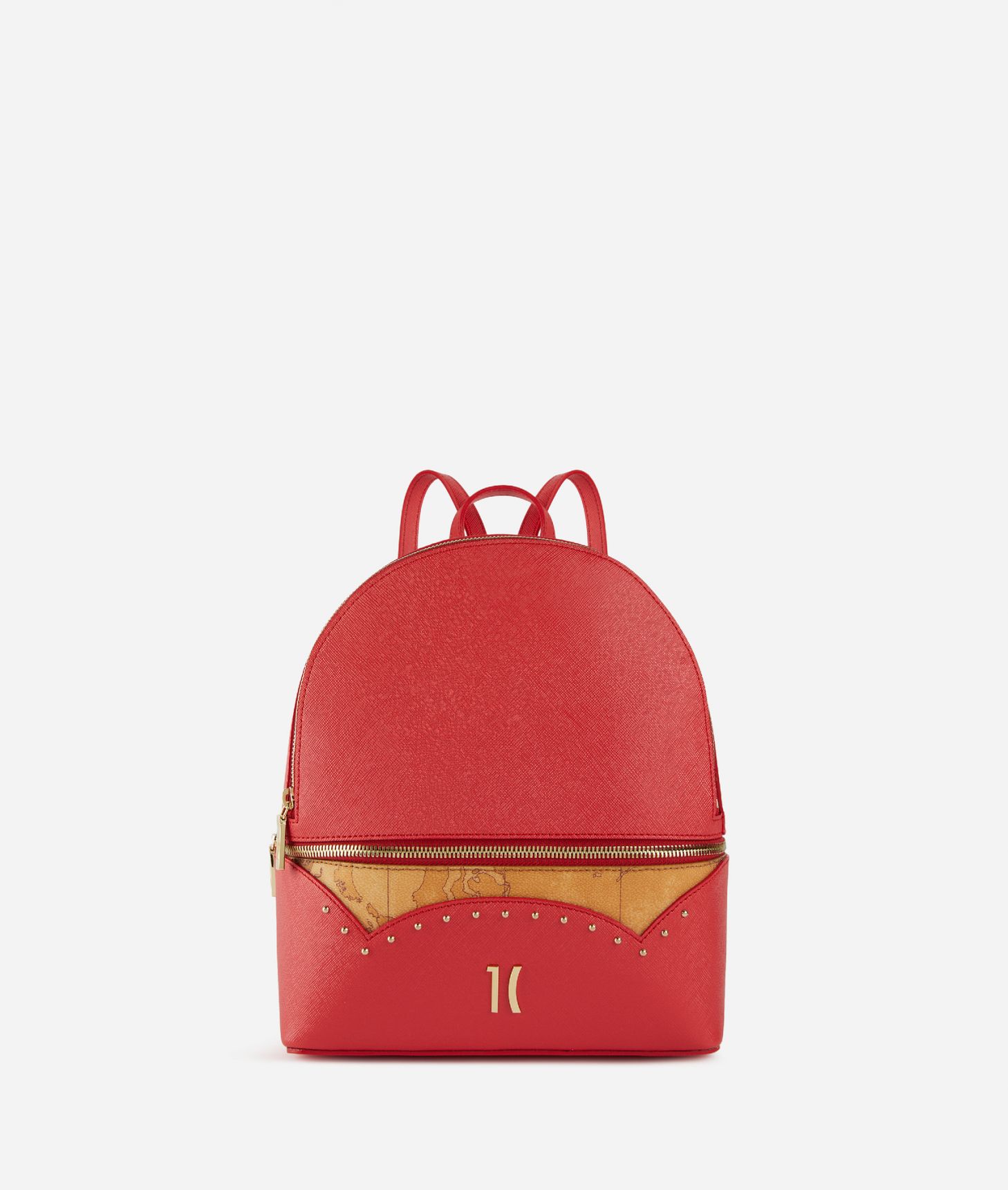 City Lights backpack Pearly Red,front